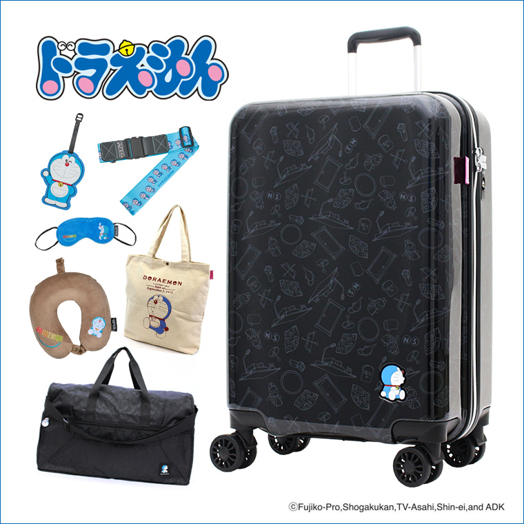 最大15％OFFクーポン3/11まで】 ドラえもん スーツケース Sサイズ 機内