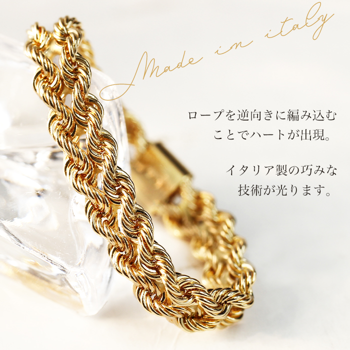 リング 指輪 K18YG k18 18金 地金 ゴールド ロープチェーン クオーレ