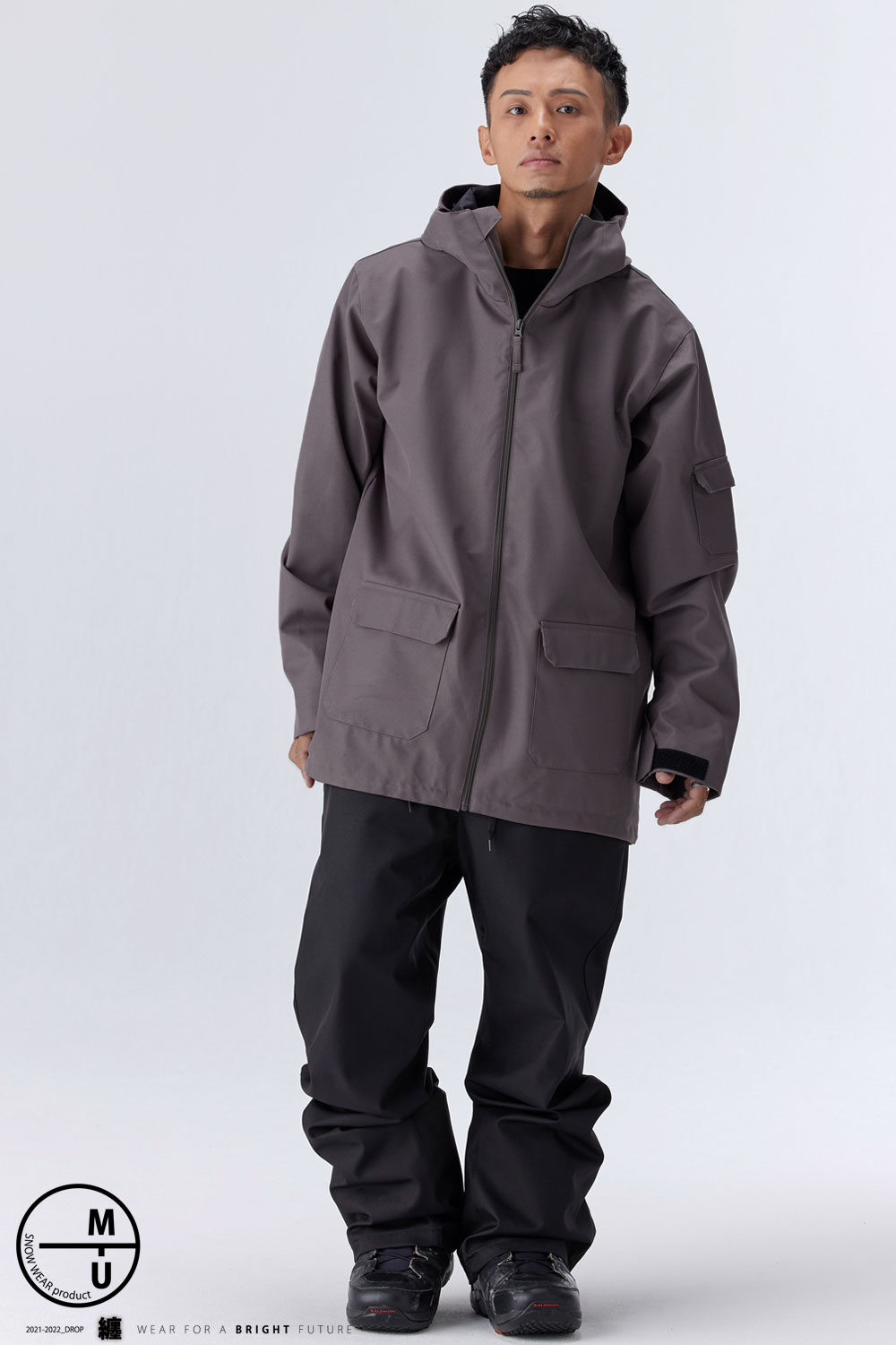 リアリズム スノーボード ウェア メンズ レディース 上下 セット