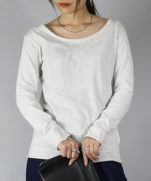 and it_（アンドイット） カットソー 長袖 レディース 綿 日本製