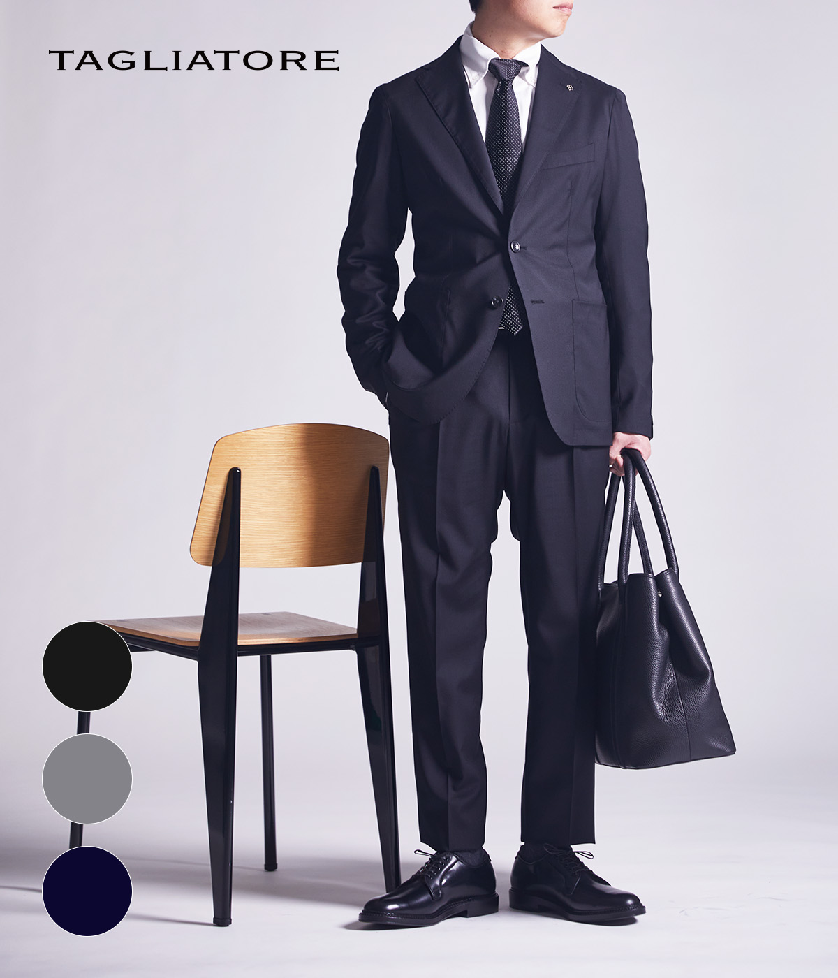 TAGLIATORE（タリアトーレ） ： EASY SUITS DAKAR-NEWMAN SUPER110'S