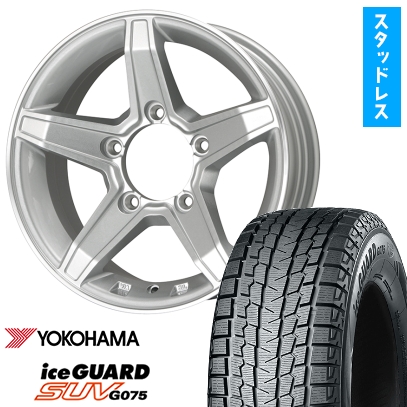 アイスガード SUV G075 195/80R15 スタッドレスタイヤ ホイール4本