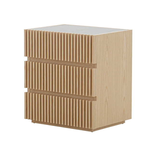 ARMONIA（アルモニア） サイドテーブル チェスト 木製 ガラス