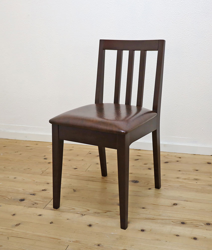 飲食店に最適なコンパクトな木製ダイニングチェア COPAN 業務用 座面高