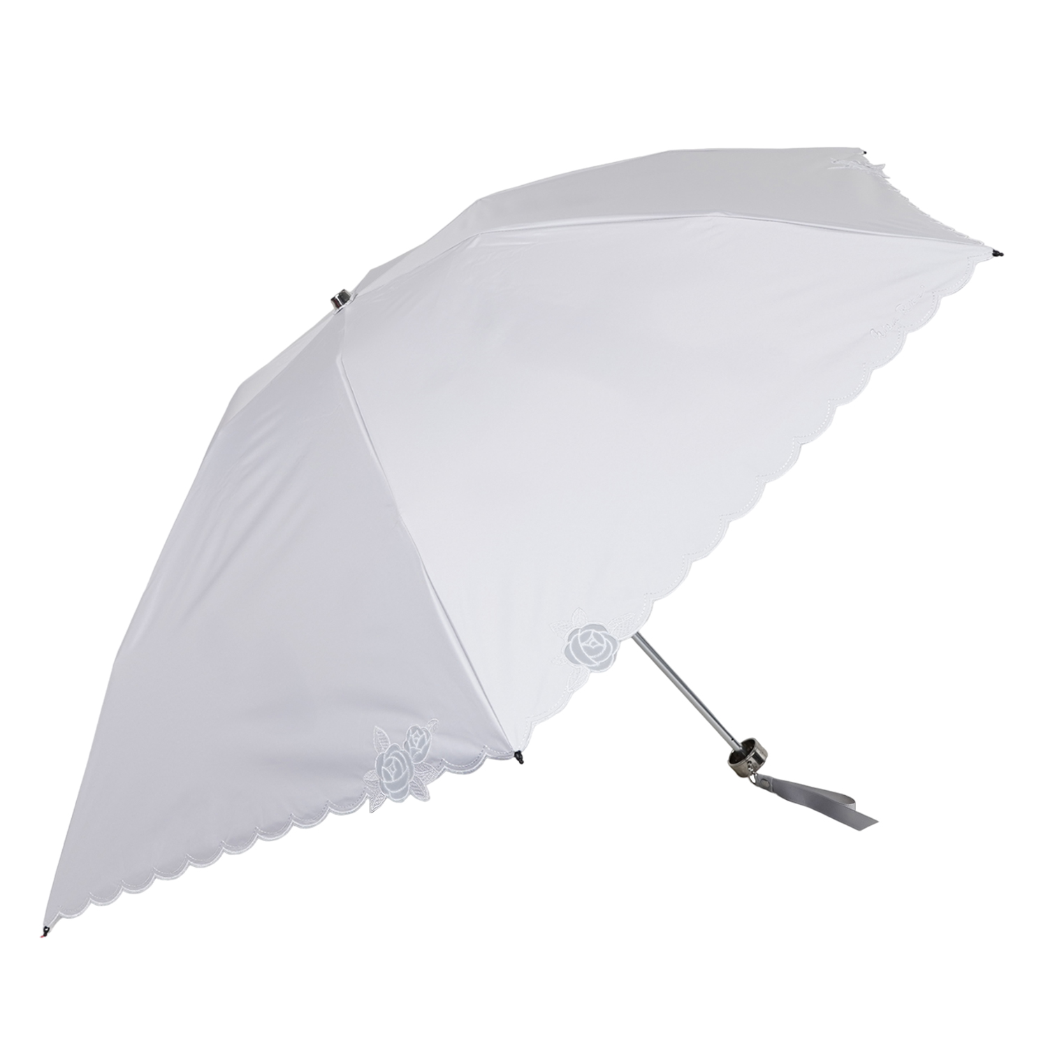 NINA RICCI（ニナ・リッチ） 日傘 折りたたみ 完全遮光 軽量 晴雨兼用