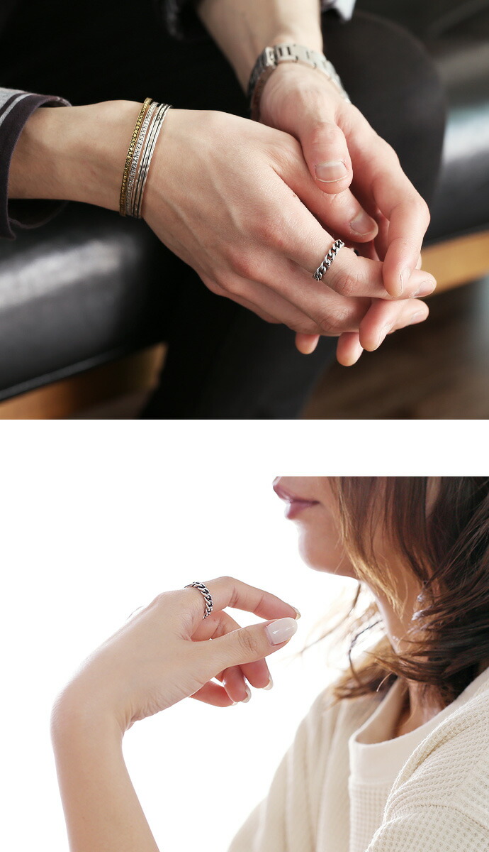 Binich（ビニッチ） ID プレート チェーン リング 指輪 メンズ