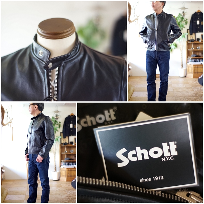 Schott N.Y.C（ショット） Schott シングル ライダース レザー