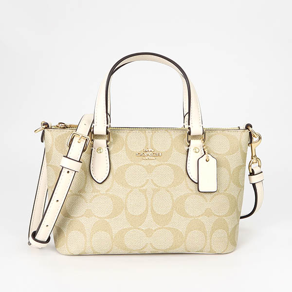 COACH（コーチ） ショルダーバッグ シグネチャー 2way ミニトート