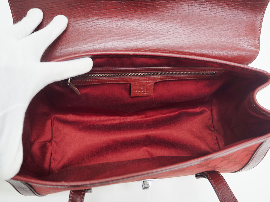 GG グッチ GUCCI バッグ 中古 レディース GGキャンバス バンブー