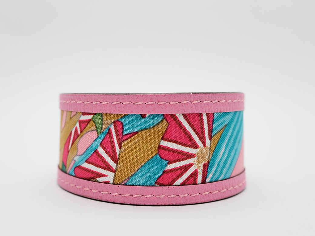 HERMES（エルメス） プティ アッシュ バングル ブレスレット レザーx