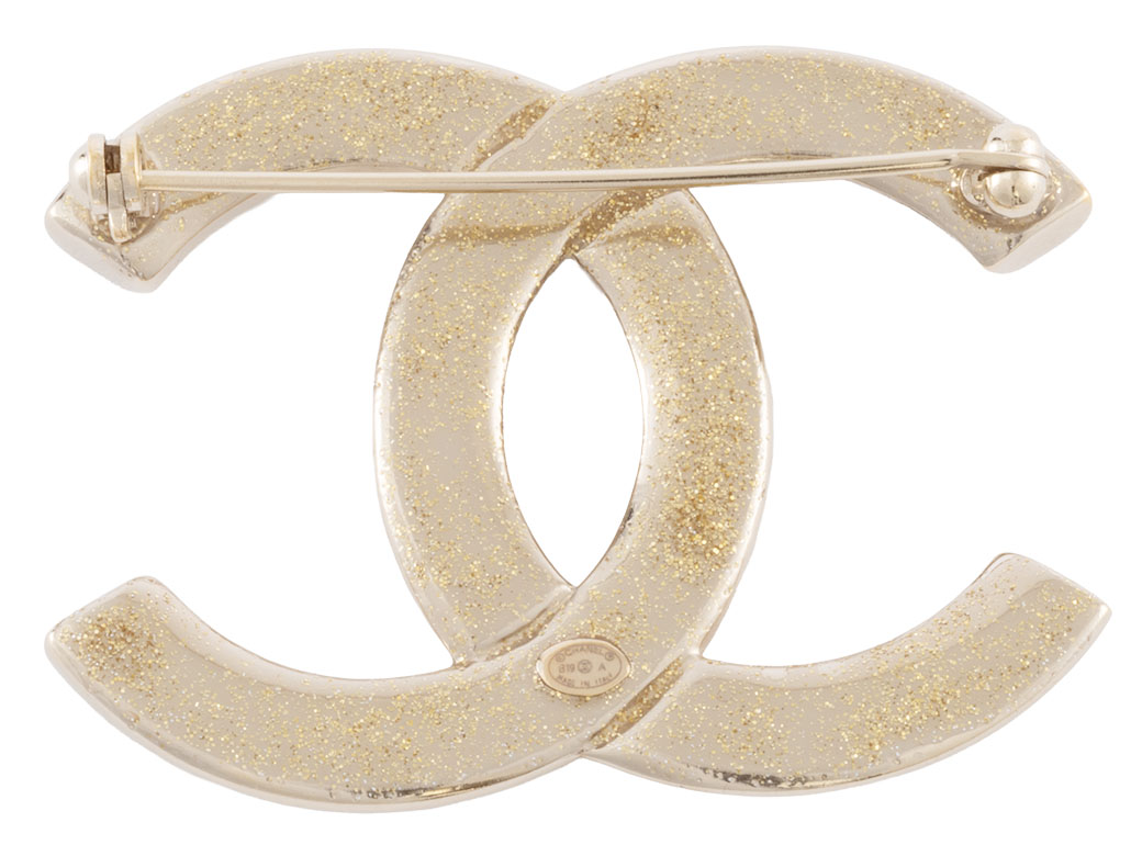 CHANEL（シャネル） ブローチ B19A ラインストーン ゴールド