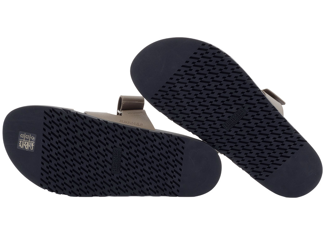 HERMES（エルメス） サンダル シプレ 靴 エトゥープ ヴォーエプソン