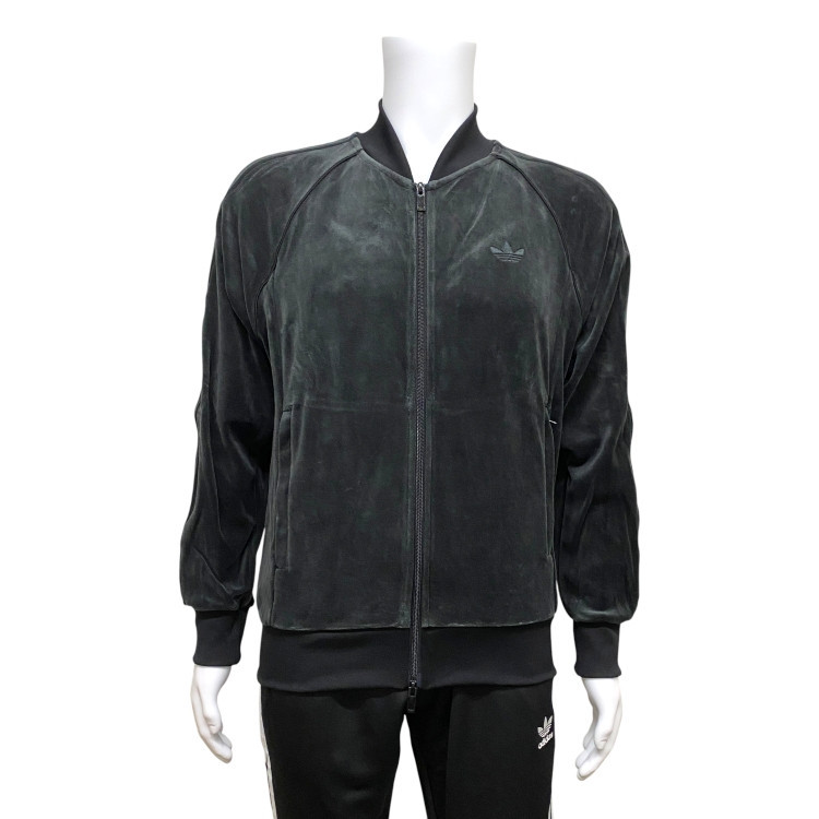 adidas Originals SST アディカラー ベロア トラックトップ （ブラック