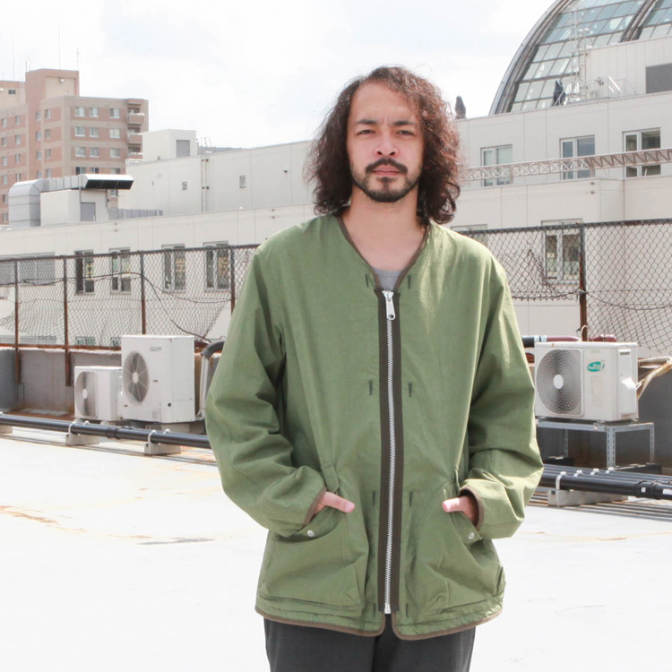 sage de cret（サージュデクレ） アウター コットンダンプ×フラノ