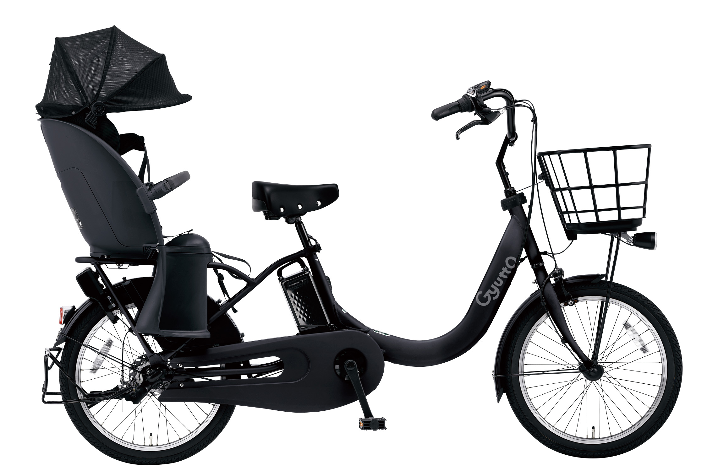 Gyutto 電動アシスト自転車 電動自転車 子乗せ付き Panasonic