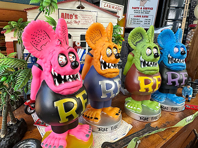 RAT FINK（ラットフィンク） ファンコ ボビングヘッド （4体セット