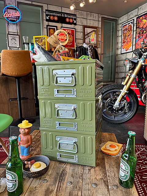 DULTON（ダルトン） D.M.S. ガレージボックス 16リットル Lサイズ （3