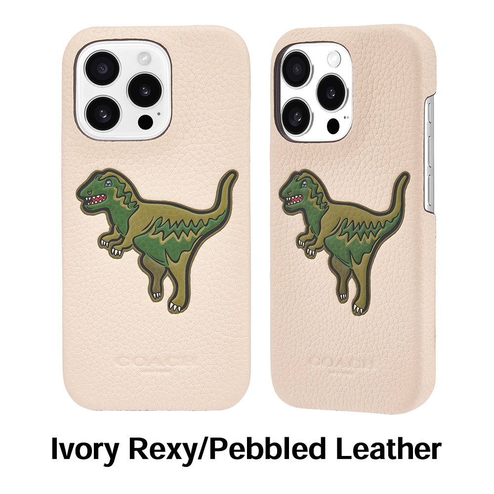 コーチ iPhone16 16pro スマホケース ブランド 恐竜 カバー かわいい