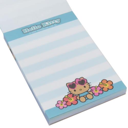 ハローキティ キャラクター メモ帳 ミニミニメモ 日焼けデザイン SEA