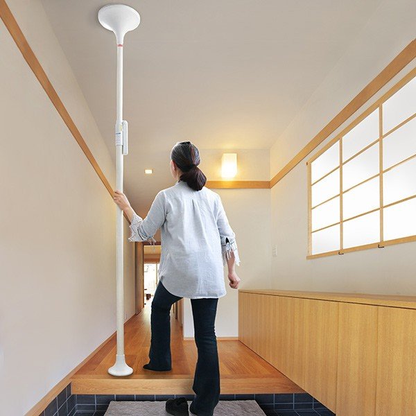 手すり つかまりポール 介護用品 突っ張り 工事不要 （ 手摺り ポール