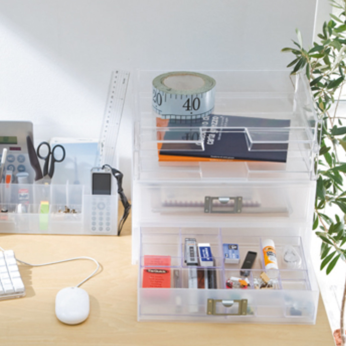 吉川国工業所 収納ボックス 引き出し プラスチック MX-50R A4 横