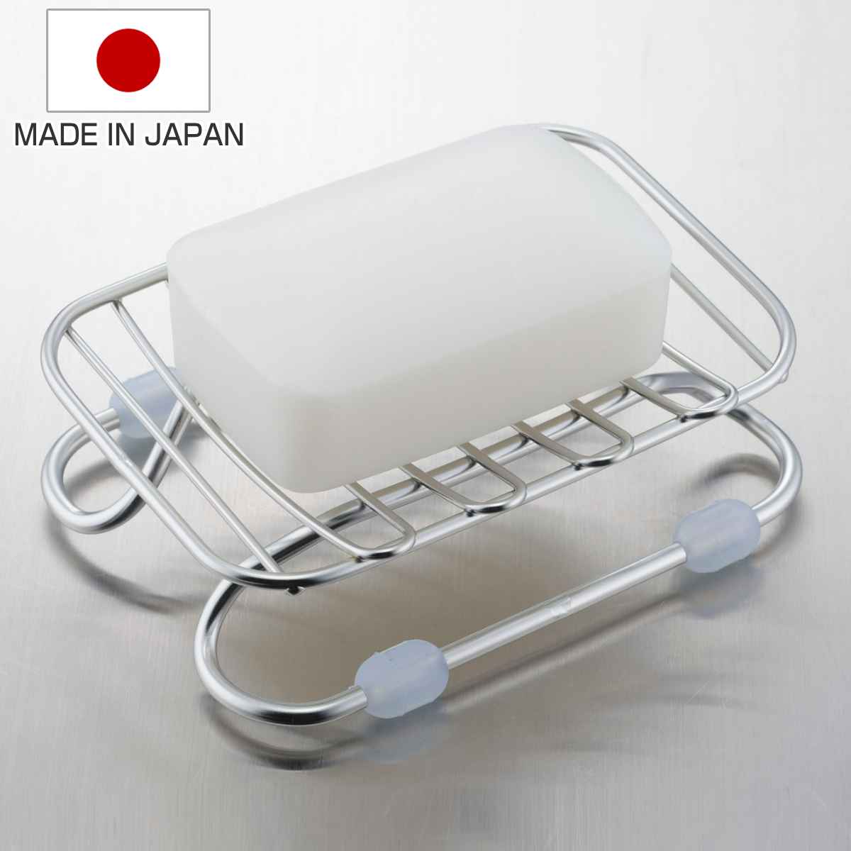 下村企販 ソープディッシュ ステンレス オーバル ソープスタンド