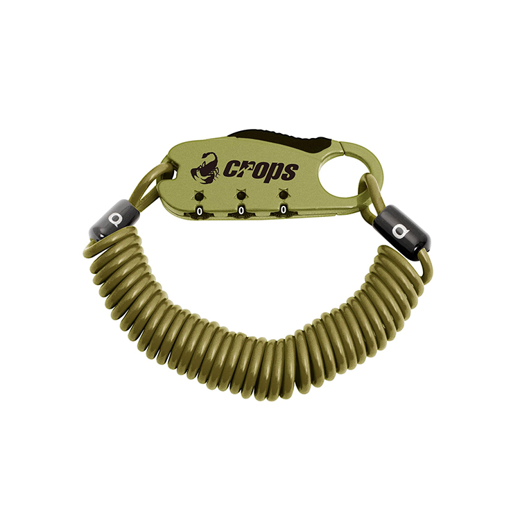 crops 自転車 ワイヤーロック 鍵 コイルケーブル クロップス crops Q3
