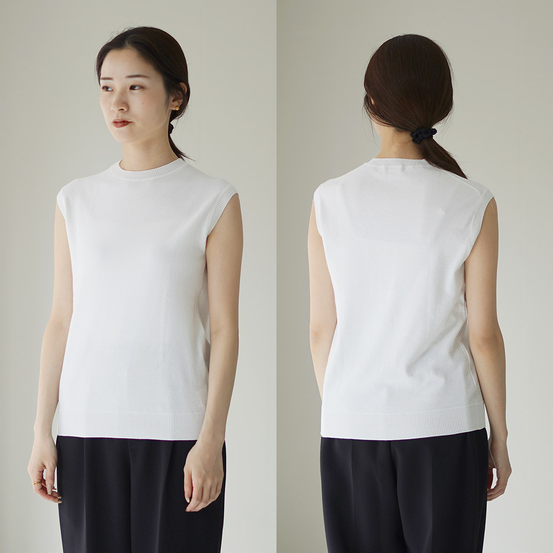 gicipi（ジチピ） オパーレ ノースリーブ ニットソー / トップス