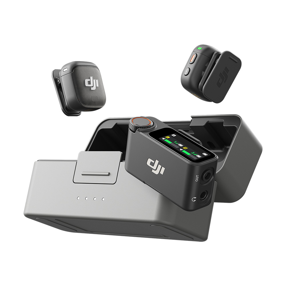 DJI DJI Mic 3（2TX+1RX+充電ケース）+ Lightningアダプター : DJI公式