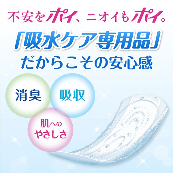 日本製紙クレシア ポイズ 肌ケアパッド レギュラー (吸収量120cc) 20枚