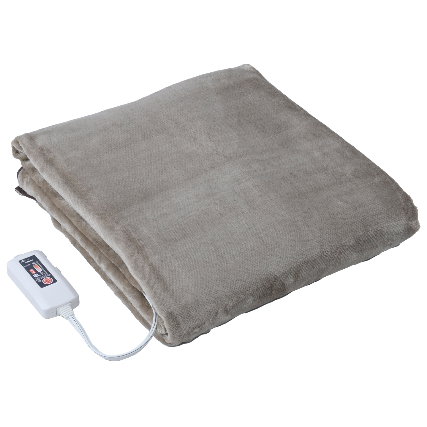 山善（YAMAZEN） 電気毛布 掛け敷き フランネル 電気敷毛布 電気掛敷