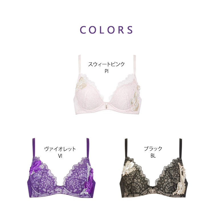 サルート（SALUTE） ワコール 95G VIVA LINE ブラジャー DEFカップ