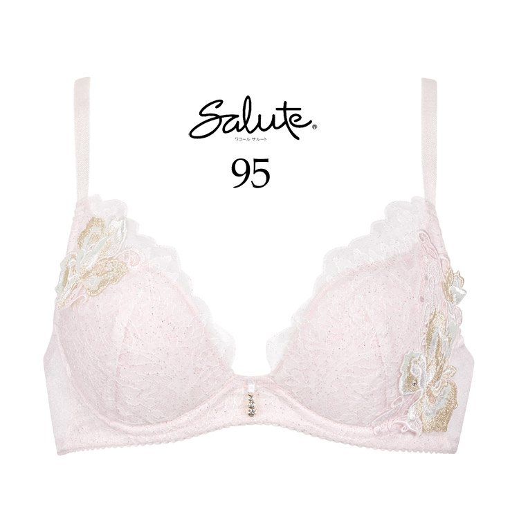 サルート（SALUTE） ワコール 95G VIVA LINE ブラジャー DEFカップ