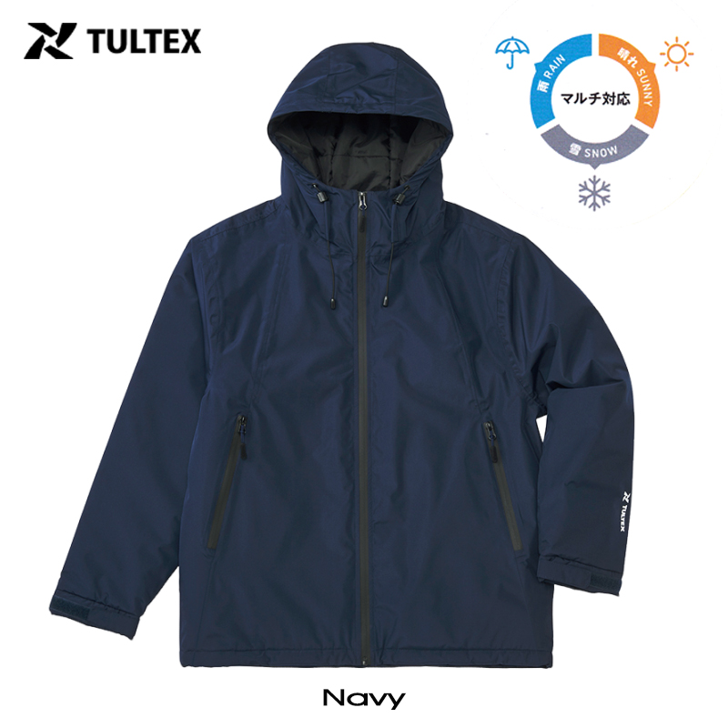 TULTEX（タルテックス） ジップパーカー 中綿 ジャケット マウンテン