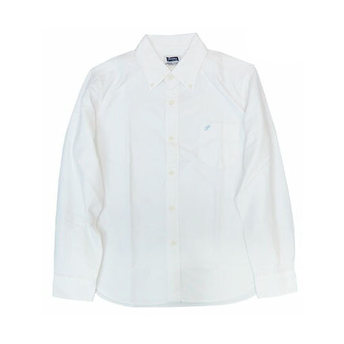 Pherrow's（フェローズ） 長袖 コットン オックスフォード B.D ボタン