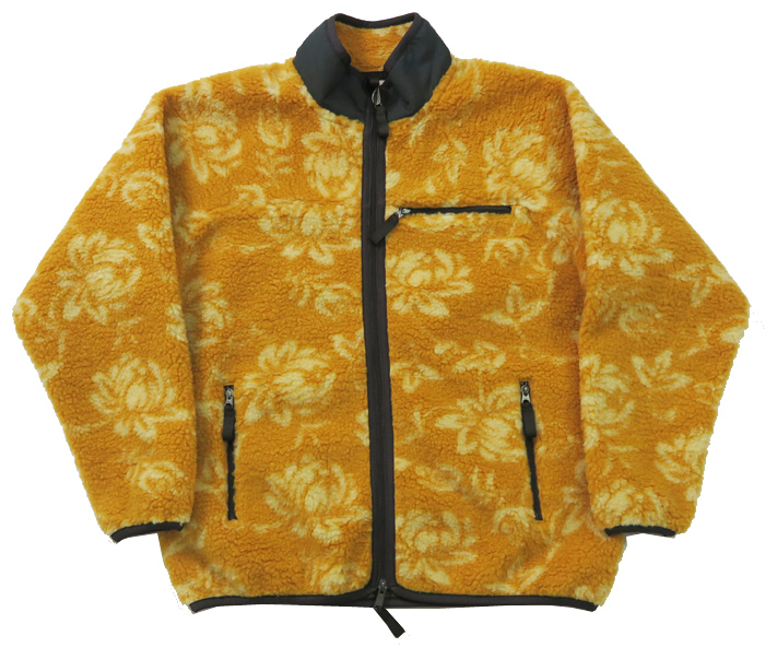 SUN SURF サンサーフ ボア ジャケット ISLAND FLOWER SS15668 : EARTH