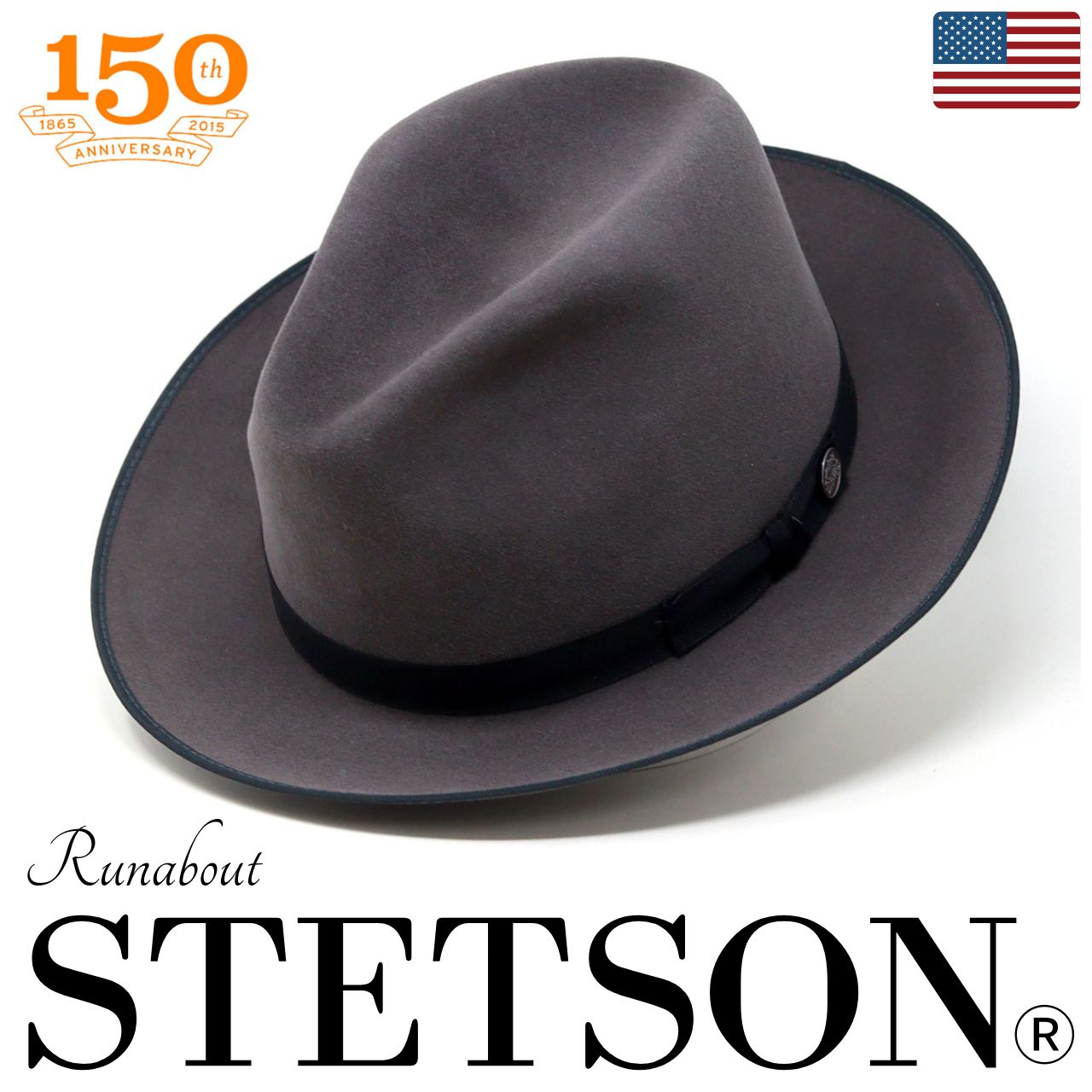 STETSON（ステットソン） 中折れハット 紳士帽 高級 ハット アメリカ製
