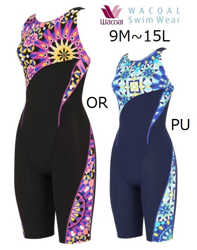ワコールスイムウェア シェイプアップ オールインワン水着 SFR410