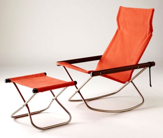 ニーチェア X ロッキング 本体とオットマンのセット 送料無料