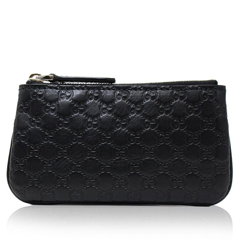 GUCCI（グッチ） コインケース 小銭入れ マイクロGG レザー キーリング