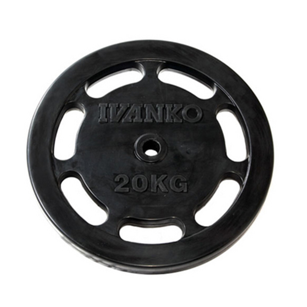 IVANKO イヴァンコ 社製 スタンダードラバープレート 2.5kg RUBK-2.5