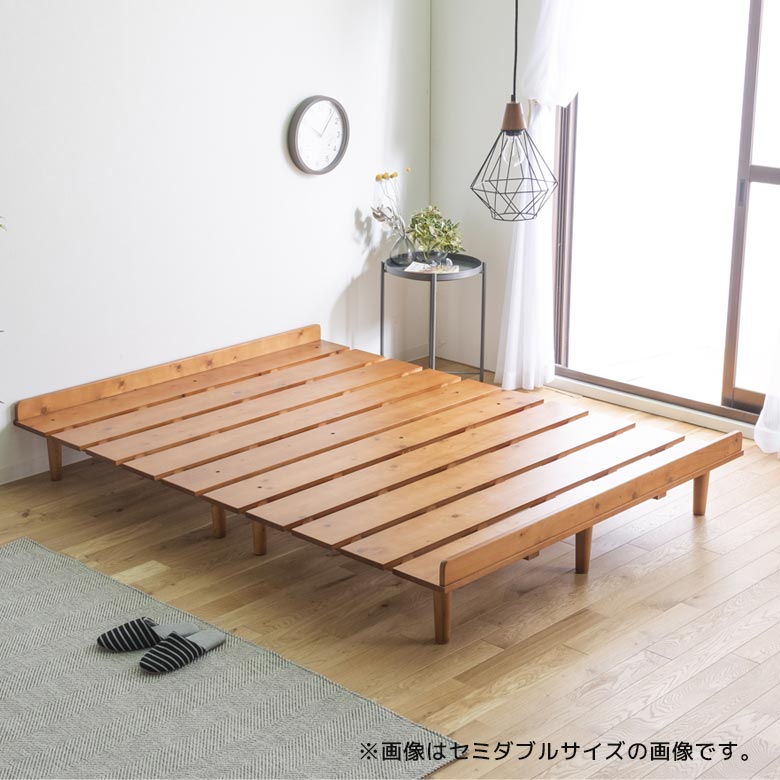未来商会 クイーンベッド すのこベッド ステージベッド ベッドフレーム