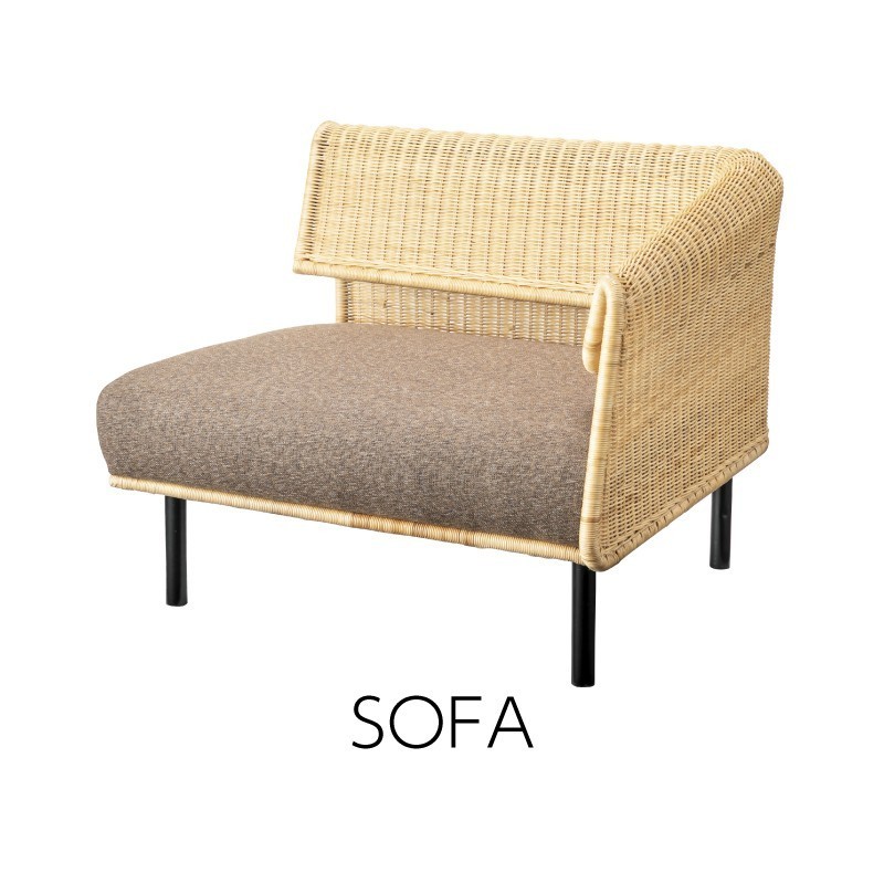 東谷 ソファー 人掛け 幅88cm 肘付き 片肘 ソファ 座面広い