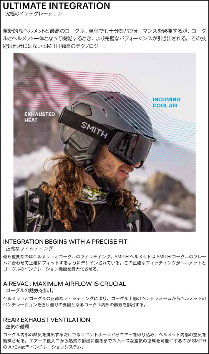 SMITH（スミス） 25-26 SMITH ヘルメット Nexus ネクサス MIPS ASIA