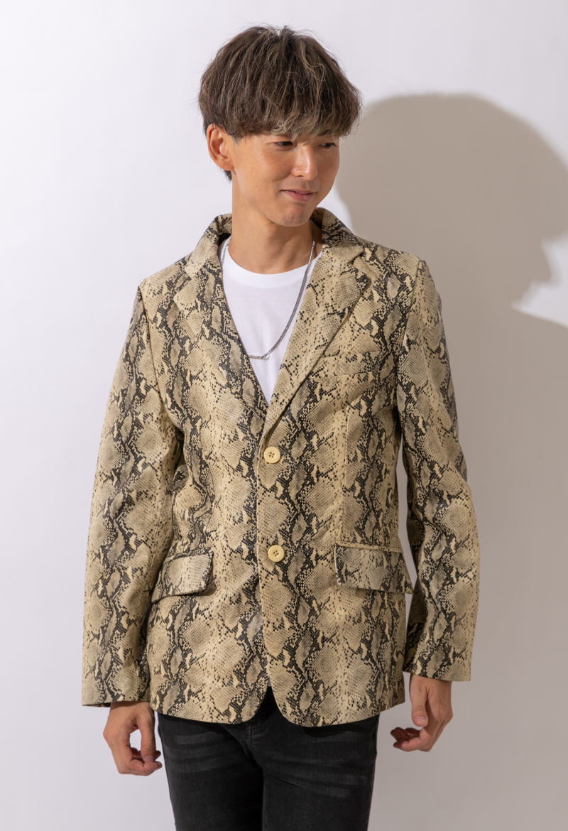 フリーダムレザー 革ジャン メンズ ラムレザー 本革 2Bテーラード