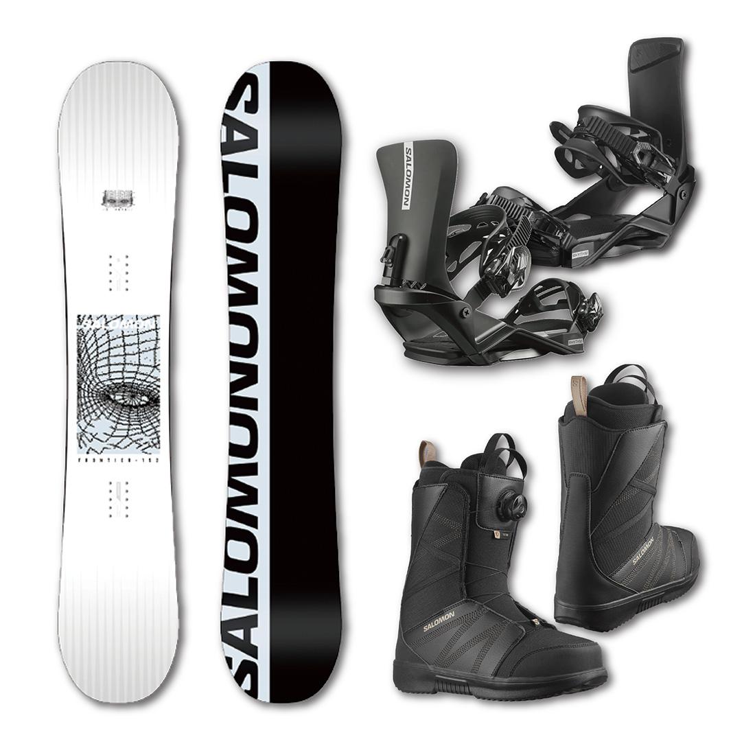 SALOMON ビンディング付き スノーボード 153cm 【公式通販】