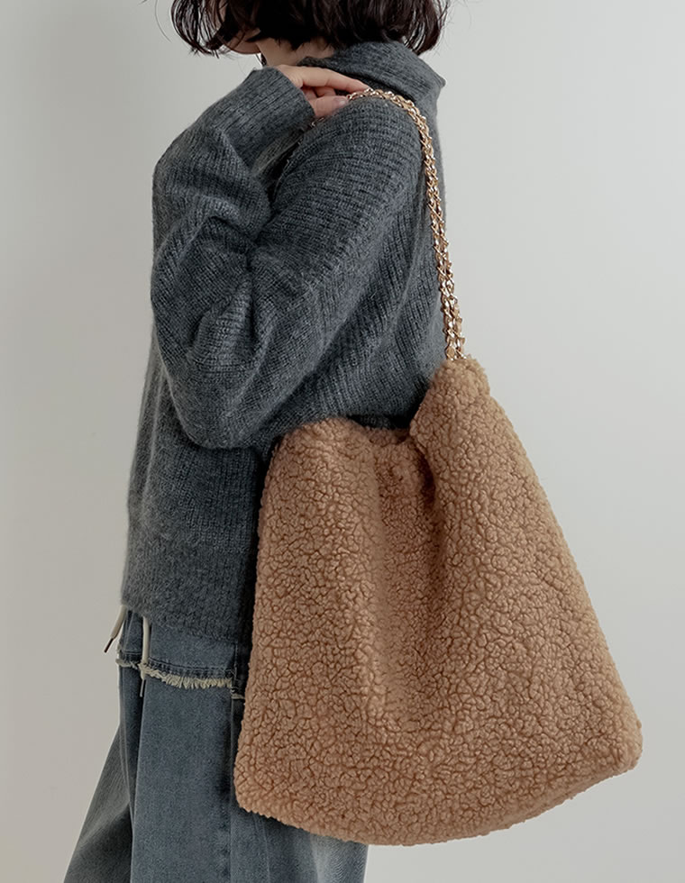 Re:EDIT（リエディ） バッグ ボア レディース 3色 フリーサイズ