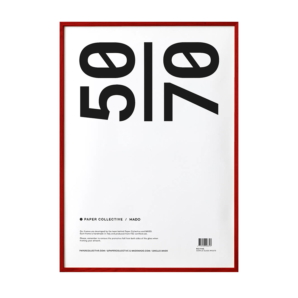ペーパーコレクティブ ポスターフレーム 50×70cm （フレームのみ