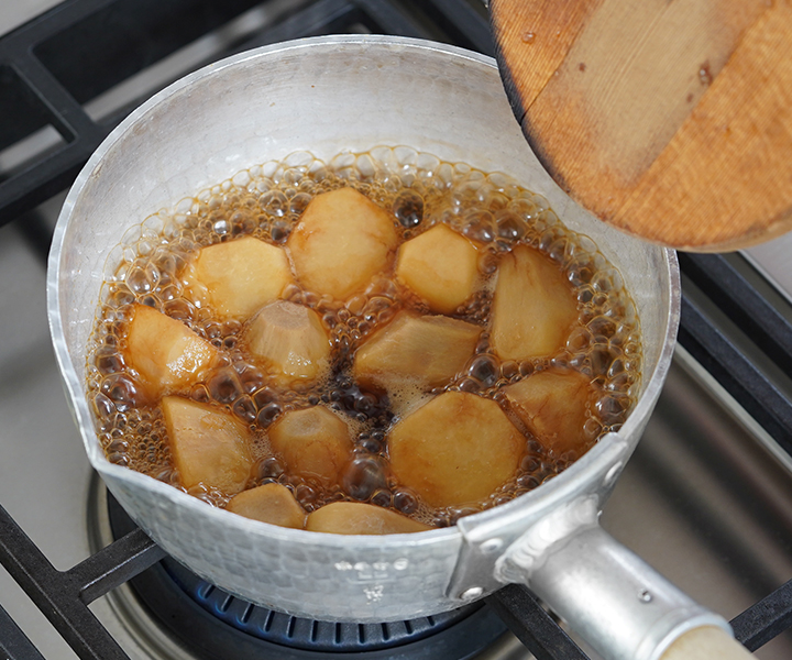 姫野作． 本手打アルミ行平鍋 7寸 雪平鍋 板厚3.5mm 日本製 アルミ