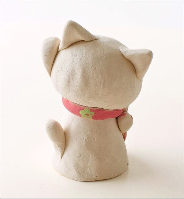 招き猫 おしゃれ 置物 オブジェ ねこ ネコ 陶器 かわいい 日本製 美濃